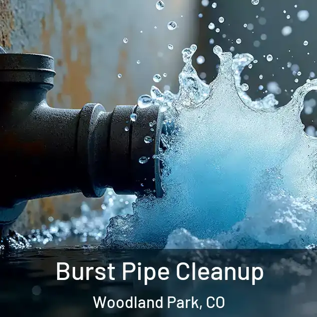  Burst Pipe Cleanup Woodland Park, CO
