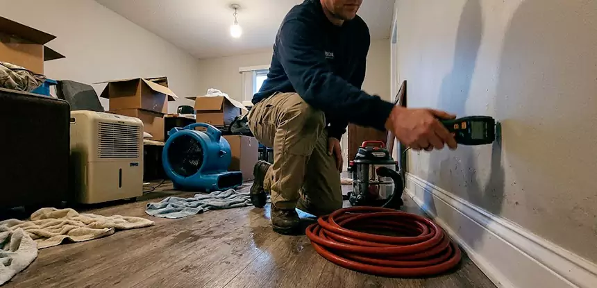 Moisture Damage Evaluation in Woodland Park