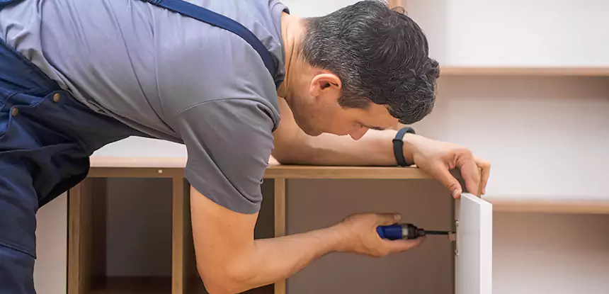 Water Damaged Cabinet Repair in Woodland Park