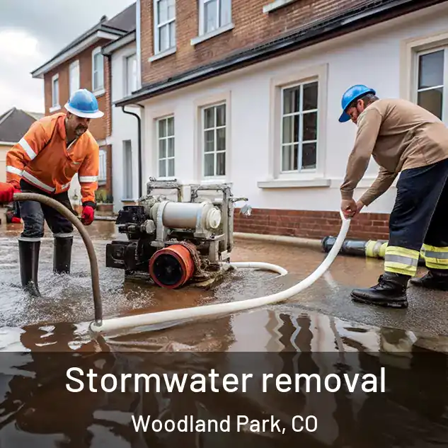  Stormwater removal Woodland Park, CO