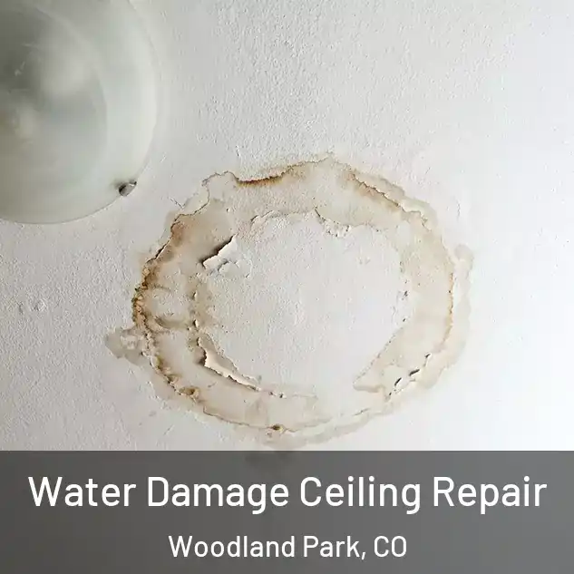  Water Damage Ceiling Repair Woodland Park, CO